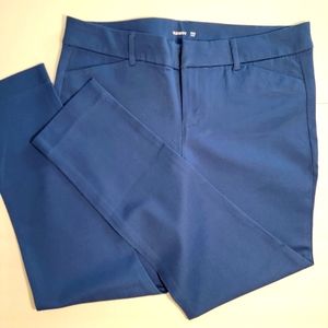 Old Navy Blue Pixie ankle Pants Sz 12